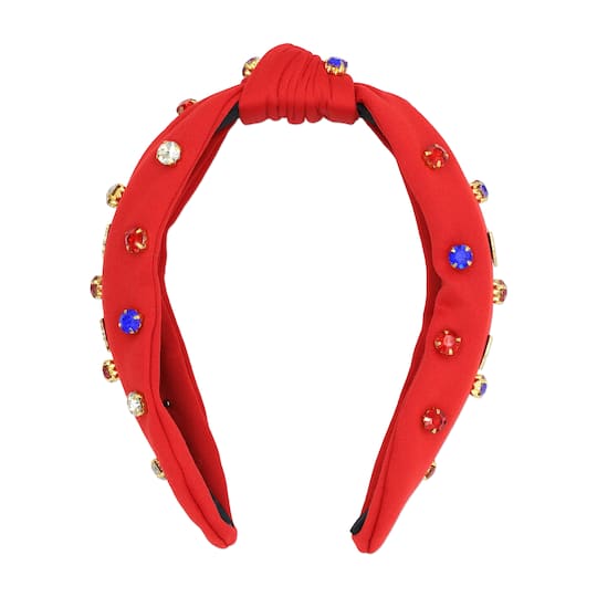 Red Headband with Gems by Celebrate It™